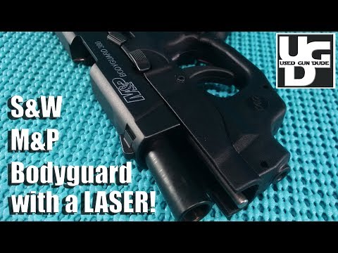 Smith and Wesson M\u0026P Bodyguard 380 with Crimson Trace GREEN Laser 1st look Review