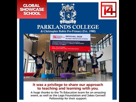 T4 World Education Week Presentation -  Preparing Learners for Their Futures