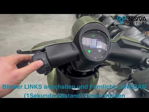 Umstellen von mph auf Km/h am Bendi 4 Plus