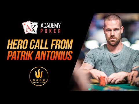 WHAT A CALL from Patrik Antonius on Triton Series London 2019