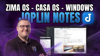 Self-Host Your Notes: Joplin Install Guide (ZimaOS, CasaOS, Windows)
