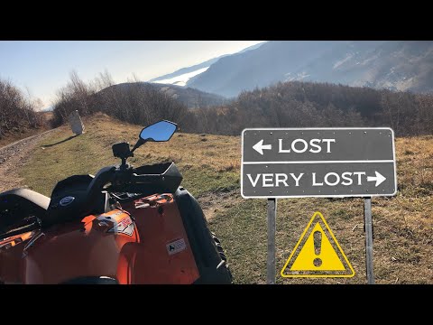 Atv Vlog Trail in the forest and on the hills