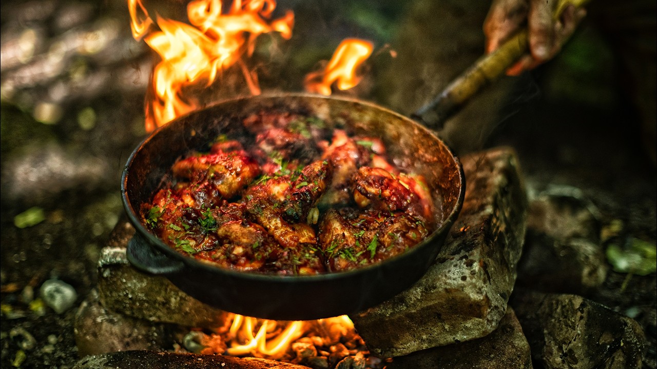 🔥 Carolina Reaper Triple Chili Chicken Wings from Hell 🌶️ | World's Hottest Pepper Recipe