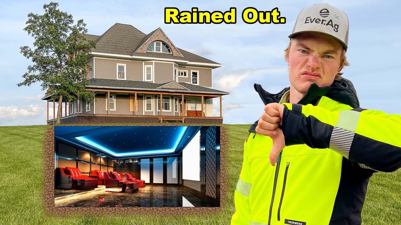 Restoring A $7,000 Mansion: Flooding In The Movie Theater...