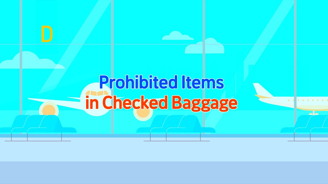 What are prohibited items in checked baggage? Zandex