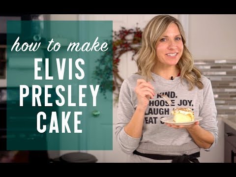 How to Make ELVIS PRESLEY CAKE {Recipe Video}