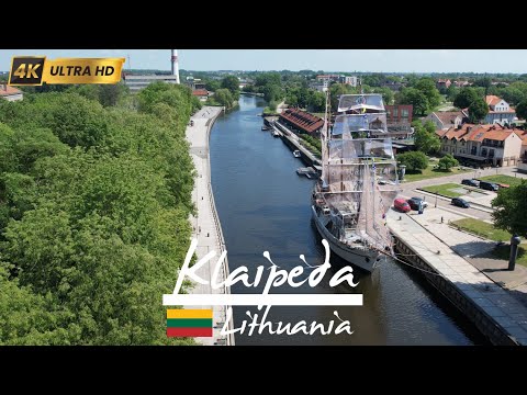 🇱🇹 Klaipėda , Lithuania in 4K | Epic Drone Tour of the Baltic Port City