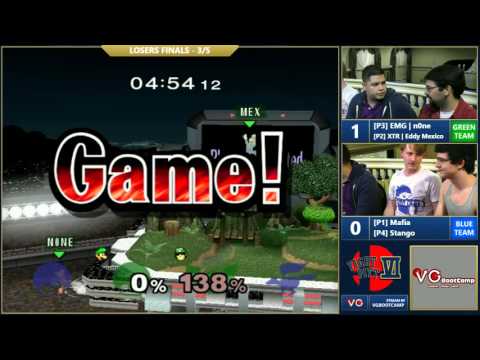 FPVI Doubles - EMG | n0ne & Eddy Mexico Vs. Mafia & Stango - SSBM Losers Finals - Smash Melee