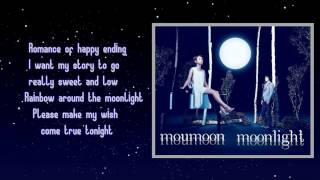 moumoon☾* moonlight / English ver / Lyrics