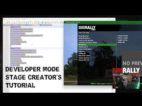 RBRPro Tutorial for stages developers