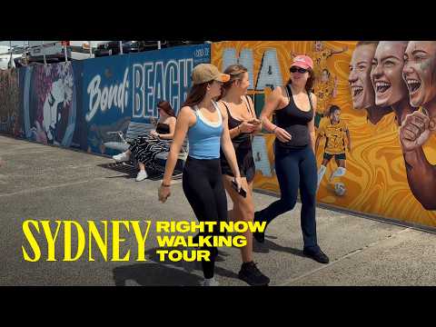 A Wonderful Day in Sydney, Walking Tour 4K 60fps