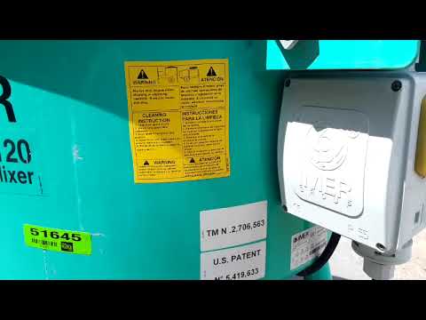 115V IMER PORTABLE electric MORTAR MIXER READYMAN 120