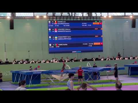 European Championships Trampoline & Tumbling 2022 - Jara Deneire (BEL) Qualifications