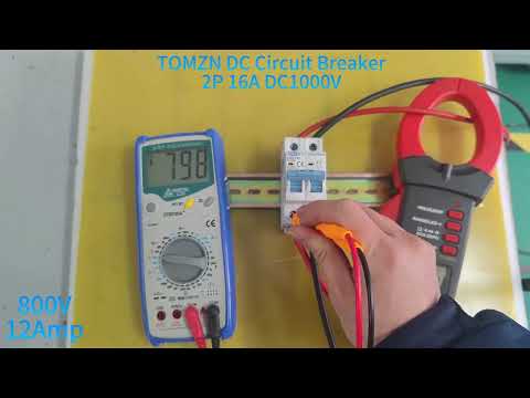TOMZN DC Circuit Breaker Test