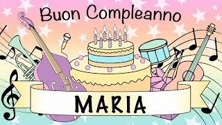 NUOVO!  Tanti Auguri Buon Compleanno Maria Chitarra Jazz Gypsy