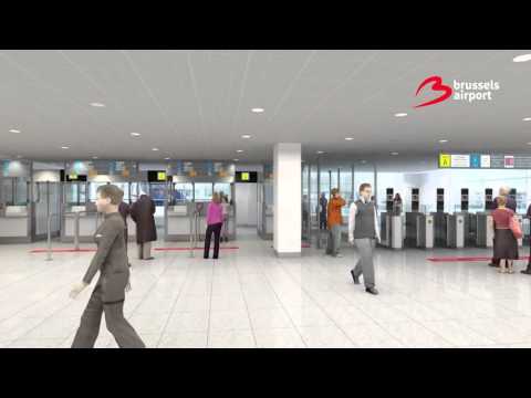 Transferring from Gates B to Gates A at Brussels Airport