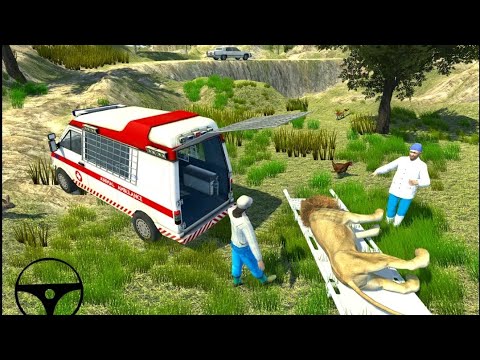 Animal Rescue Simulator Gameplay - Animal Ambulance Driving Game - Android Games