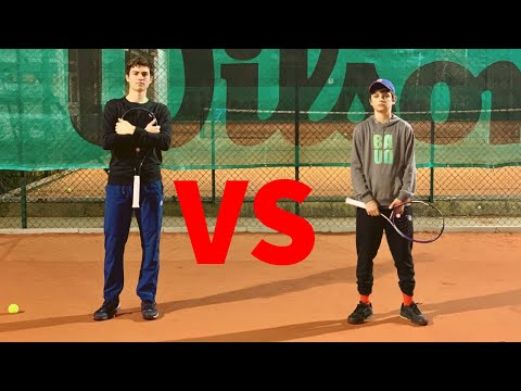 Serve Challenge -  Felix vs. Lucian