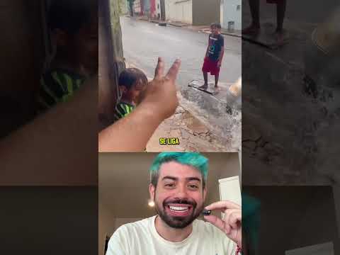 A TIA DESSAS CRIANÇAS TROLOU ELAS DESAFIANDO IR PRA CHUVA E DEPOIS CONTANDO PRA VÓ 😅