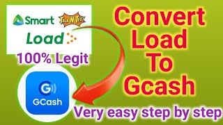 How to convert Regular Load to Gcash || Paano i convert ang Load sa pera #Convert load to gcash #JP