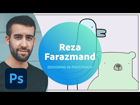Live Designing in Photoshop with Reza Farazmand - 1 of 3 | Adobe Creative Cloud