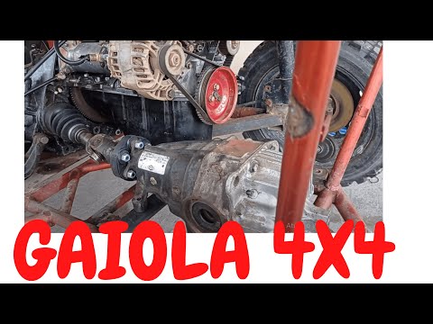 Explicando o sistema 4x4 gaiola ou kart cross com motor de carro ou moto diferencial do ômega