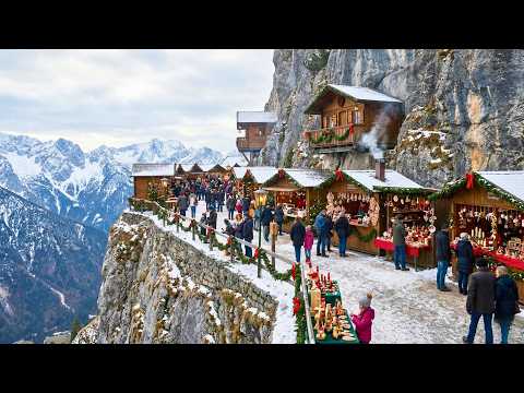 Top 50 Mercados Navideños Más Hermosos del Mundo Que Debes Visitar Una Vez | Documental en 4K