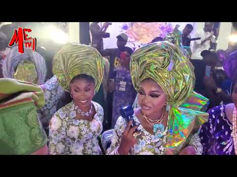 SEE  ENERGETIC GRAND ENTRANCE OF MERCY AIGBE &  HER FRIENDS SHE SHUTDOWN LAGOS FOR HER MUM'S BURIAL 