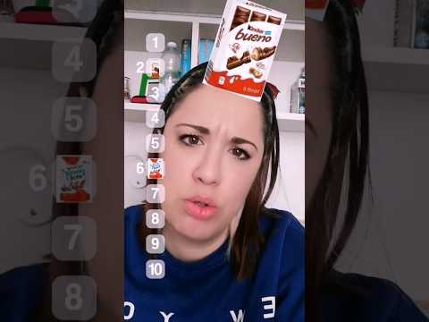 Qual è il MIO CIOCCOLATO KINDER PREFERITO? #shorts