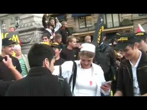 Jusos Hessensued auf dem IG-Metall Aktionstag am 5.9.2009 in Frankfurt