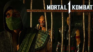 Mortal Kombat 1 - Baraka conhece o Reptile