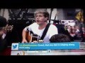 One Direction - "Little Things" - Today Show (23 ...