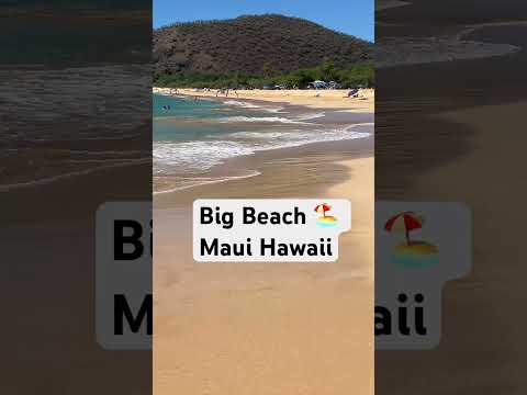 Top Hawaii Beach! Makena MAUI #maui #beach #travel #hawaii