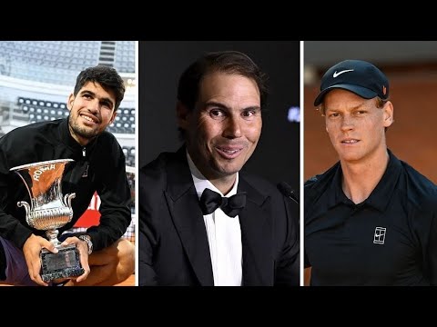 Carlos Alcaraz DESTROYS Sinner in Rome Final - Nadal's Message Will Give You Goosebumps!"