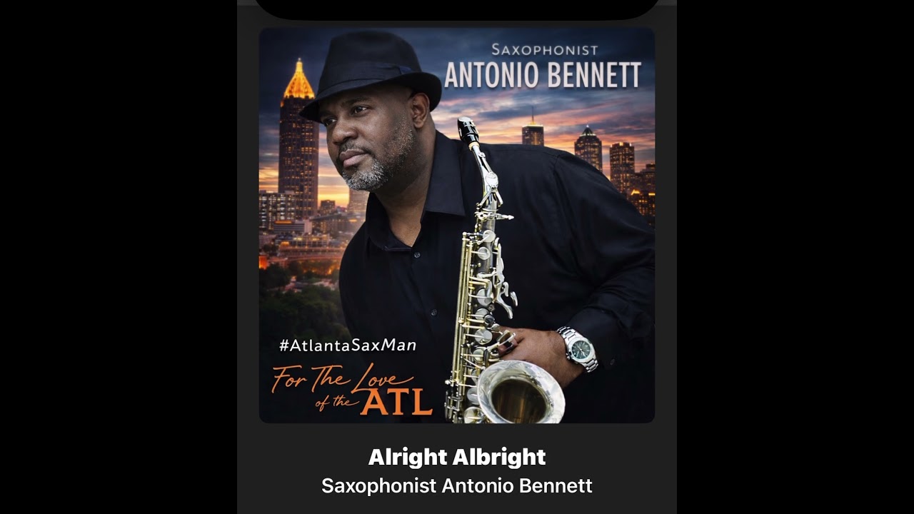 Promotional video thumbnail 3 for Atlanta Sax Man Antonio Bennett