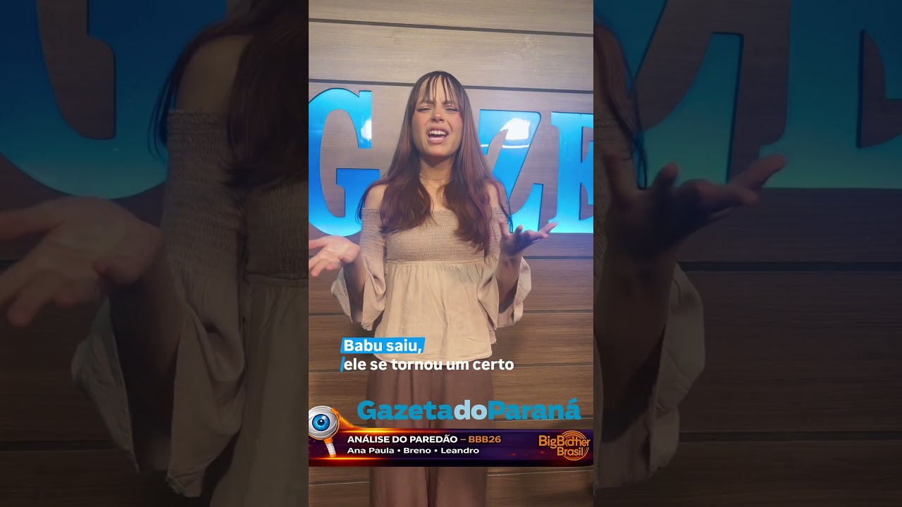BBB 26: Breno, Ana Paula ou Boneco? Quem sai do paredão?