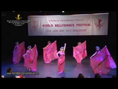 WBDF Competition 2014 Oriental Troupe Champion - Melaya (BE)