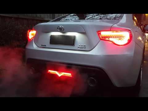 TOYOTA GT 86 Harrop Supercharged TVS1320 Perrin 2.5" non resonated cat back