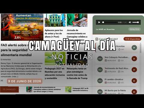 Boletín informativo 9 de junio de 2026