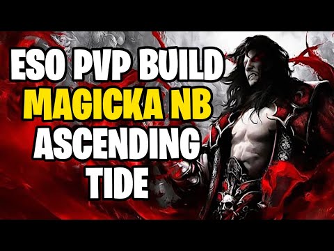 ESO Magicka Nightblade PvP Build & Gameplay (Ascending Tide)