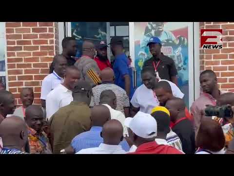 Bryan Acheampong, Receives Rousing Welcome in Eastern Region