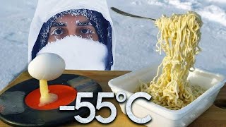 8 безумных экспериментов при -55°C (Самый холодный город в мире: Якутск)