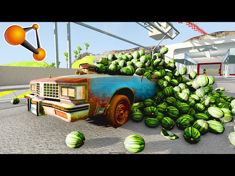 Beamng Drive - WATERMELON APOCALYPSE! - Episode 9