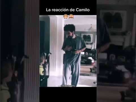 Camilo terrible susto se pega | #tribulovers #moments #latribu #shorts #viral #Evaluna #camilo #meme