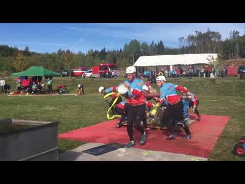 SDH Oprechtice / muži, Nová Ves 2018 - 1. Pokus