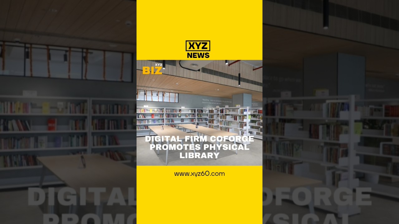 Digital firm Coforge promotes physical library