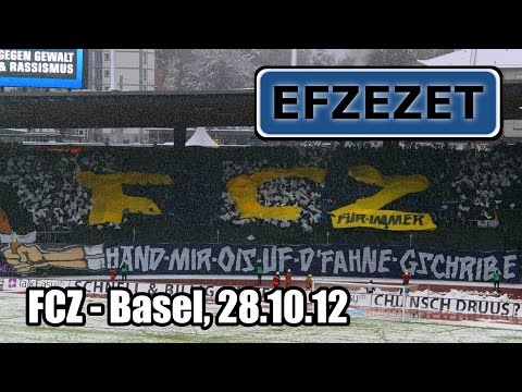 FCZ - Basel, händ mir eus uf d'Fahne gschribe