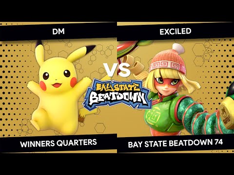 Bay State Beatdown 74 - DM (Pikachu) vs Exciled (Bowser, Min Min) - Winners Quarters