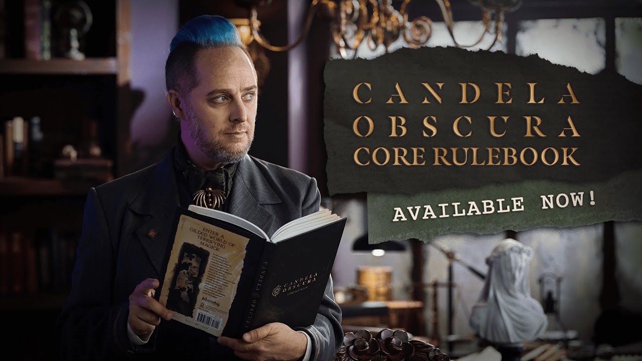 AVAILABLE NOW: Candela Obscura Core Rulebook