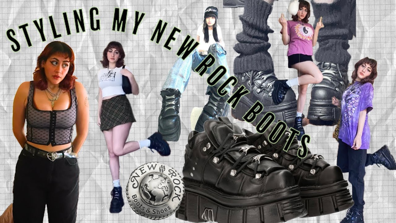 STYLING MY NEW ROCK ANKLE BOOTS